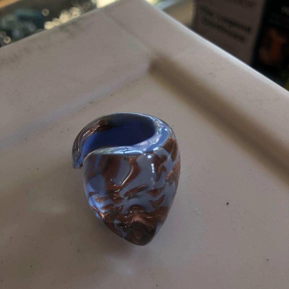 Murano glass ring
